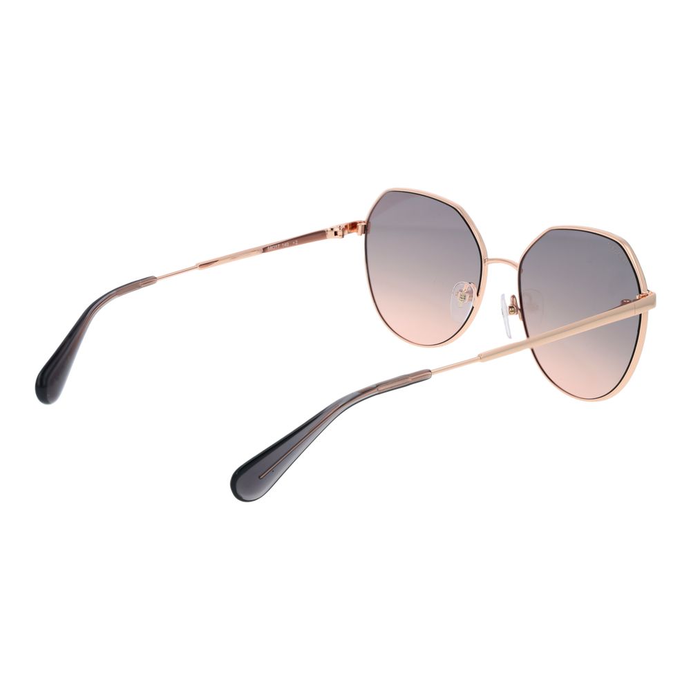 Max & Co Occhiali da Sole in Metallo Oro Rosa e Plastica