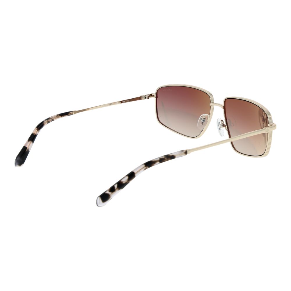 Occhiali da sole Guess con montatura in metallo dorato