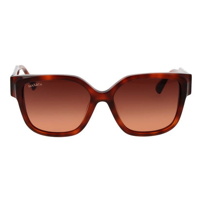 Occhiali da sole Max & Co in plastica marrone