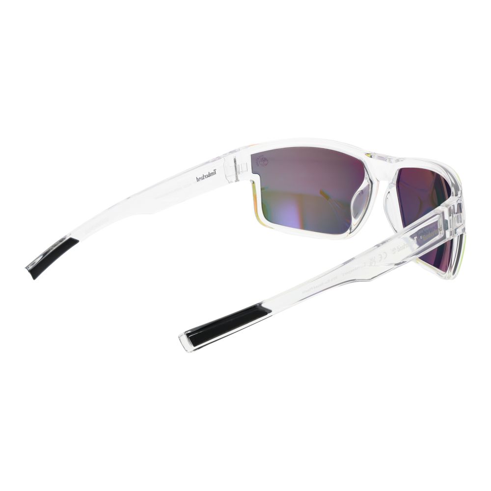 Lunettes de soleil en plastique transparent Timberland