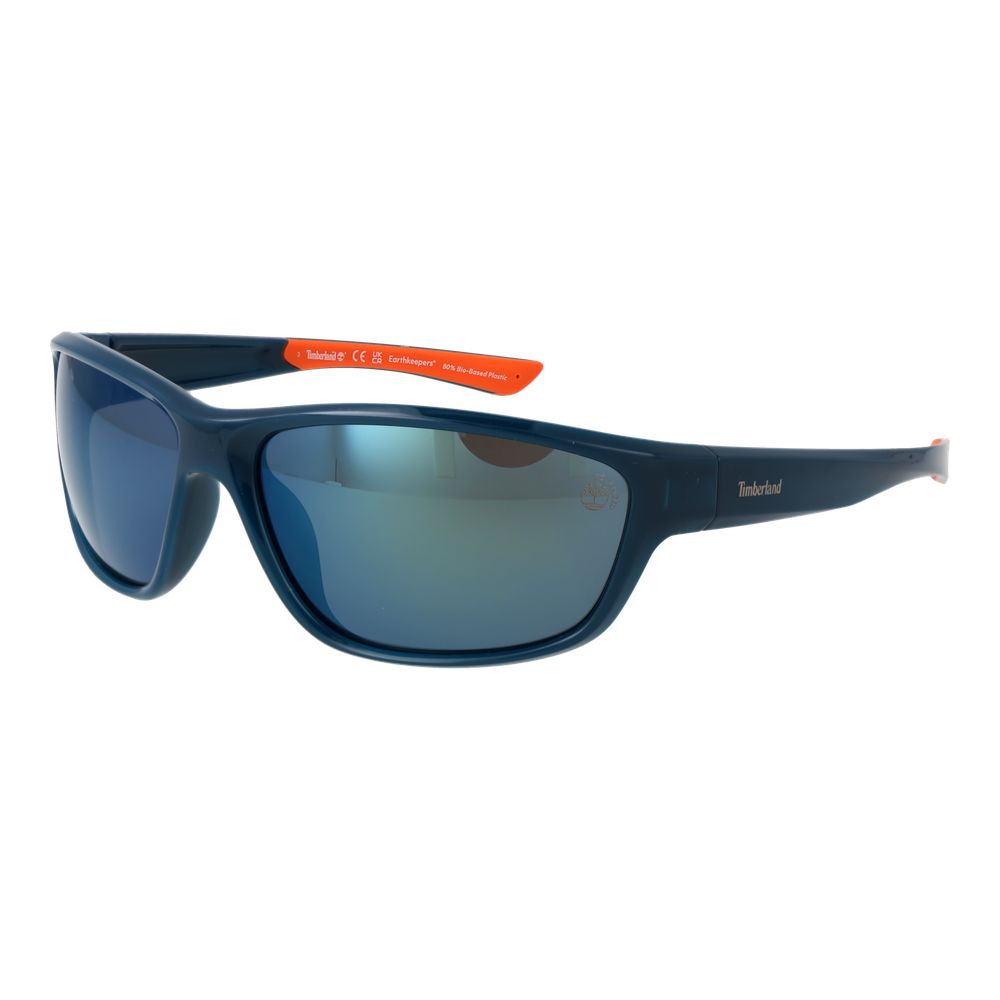 Occhiali da sole in plastica blu Timberland