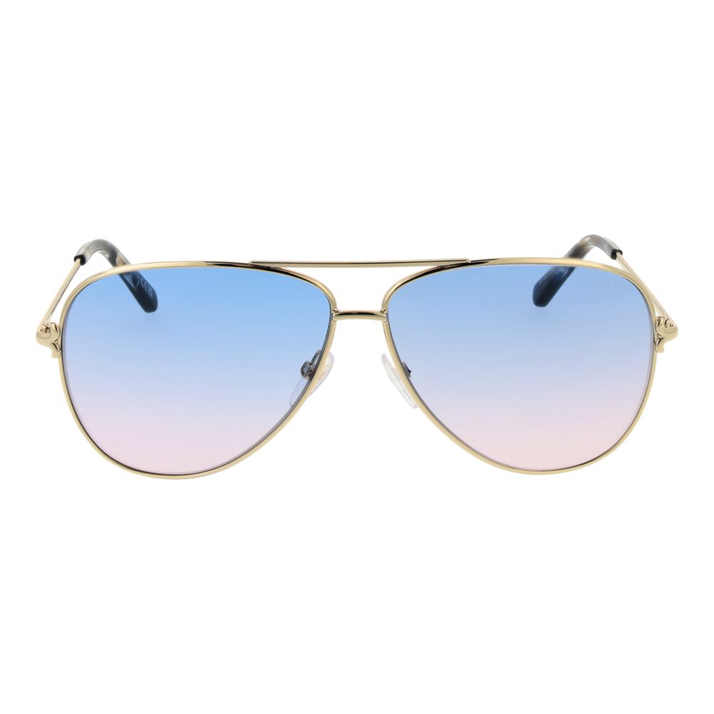 Lunettes de soleil Emilio Pucci en métal doré