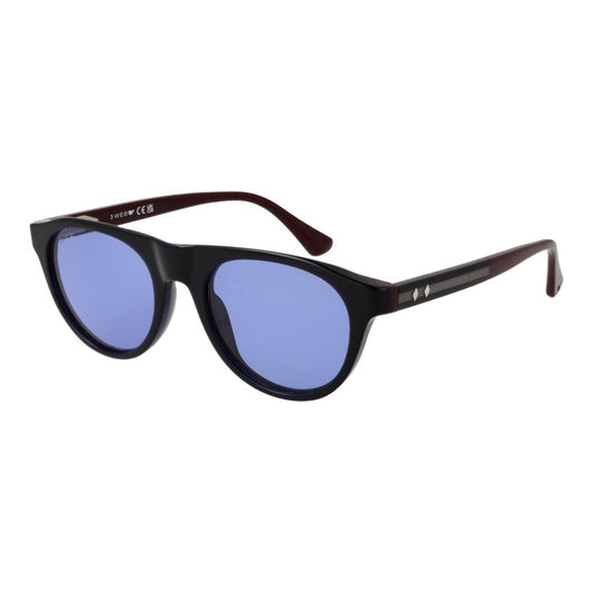 Occhiali da sole in plastica blu Web