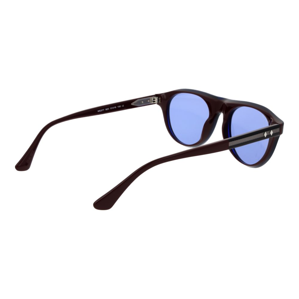 Occhiali da sole in plastica blu Web