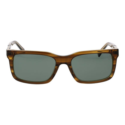 Occhiali da sole Timberland in plastica marrone