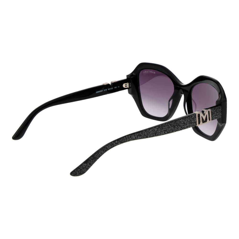Occhiali da sole in plastica nera Marciano by Guess