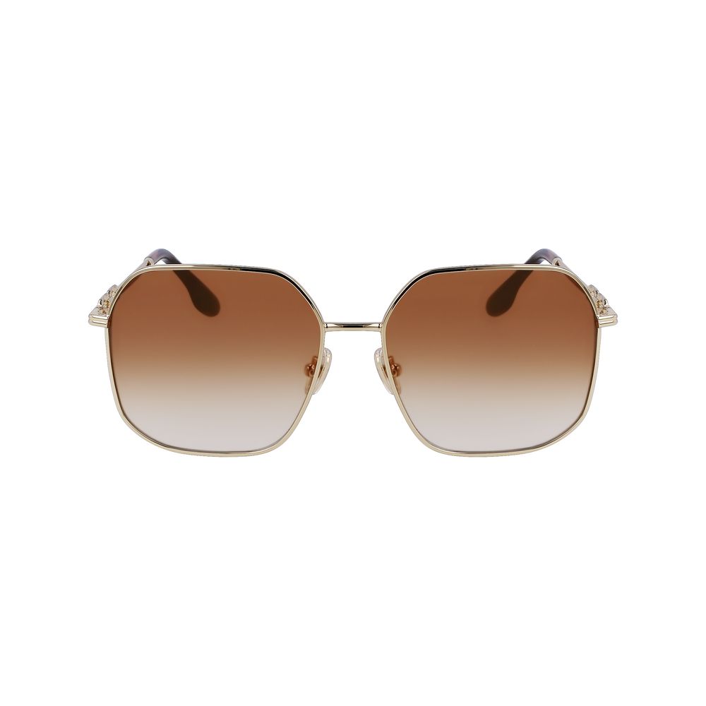 Victoria Beckham Occhiali da Sole in Metallo Dorato