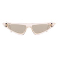 Occhiali da sole Andy Wolf in acetato beige