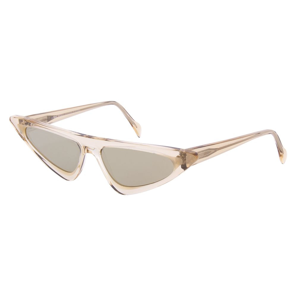 Occhiali da sole Andy Wolf in acetato beige