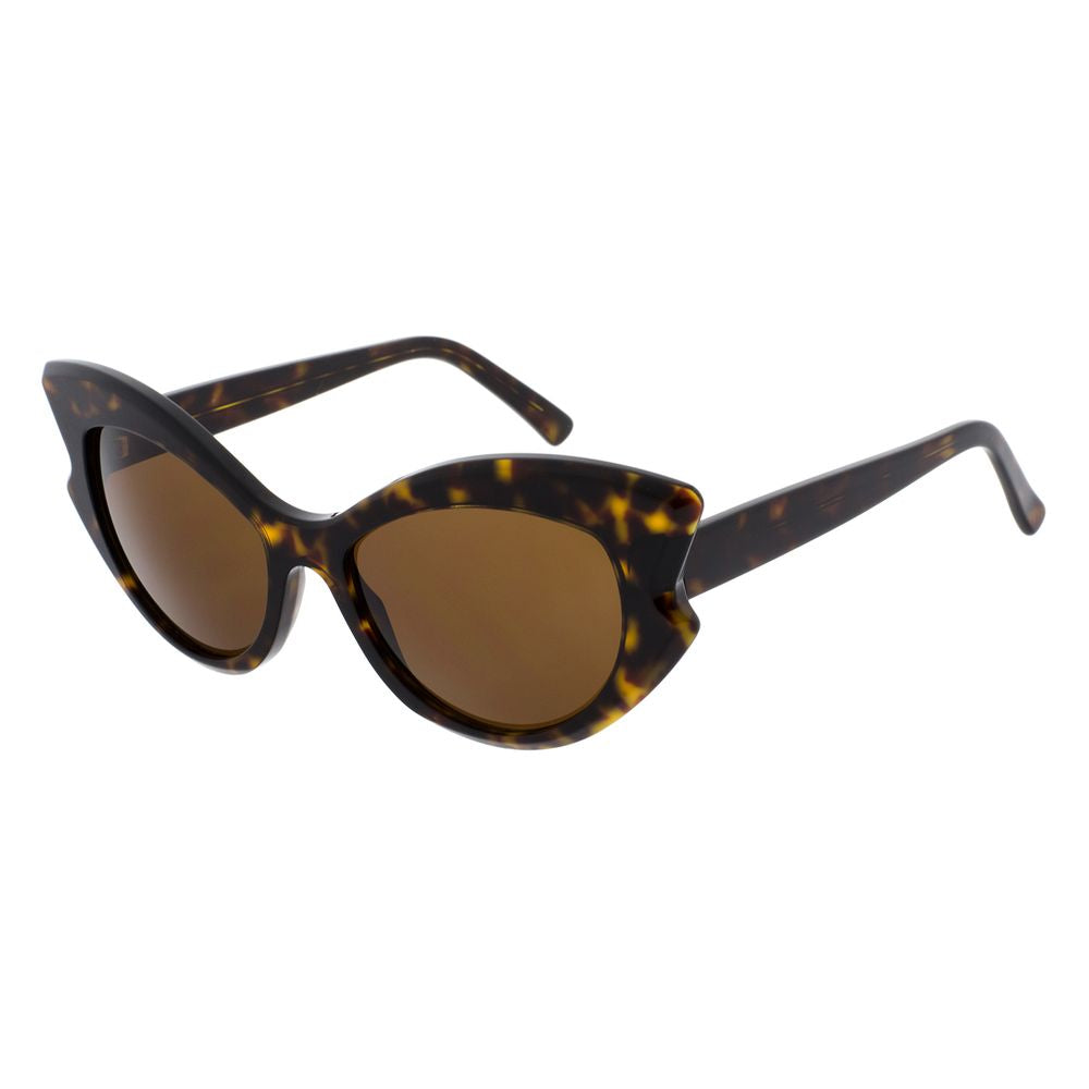 Occhiali da sole Andy Wolf in acetato marrone