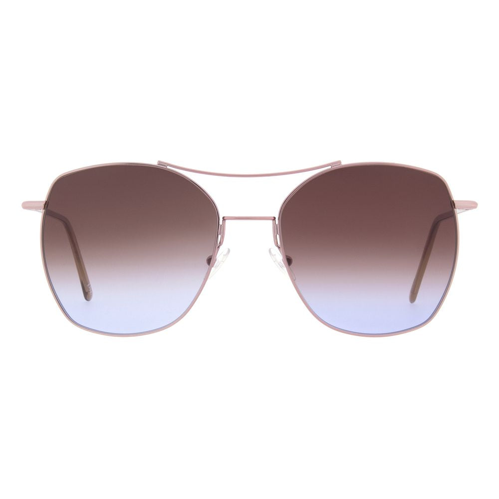 Occhiali da sole Andy Wolf Rose Gold in metallo