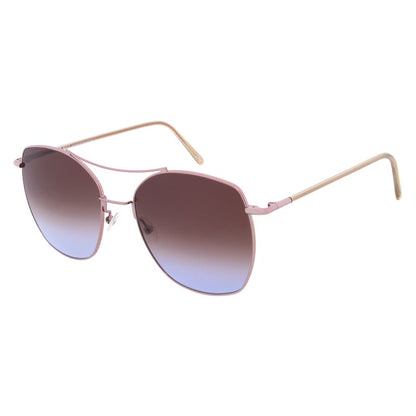 Lunettes de soleil métalliques Andy Wolf Rose Gold