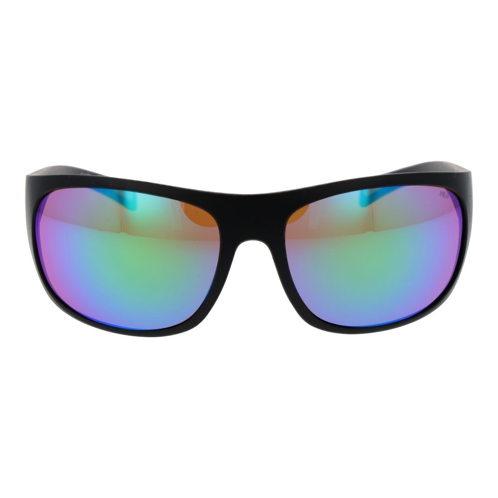 Lunettes de soleil Fila en plastique noir