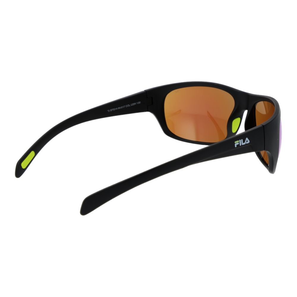 Lunettes de soleil Fila en plastique noir