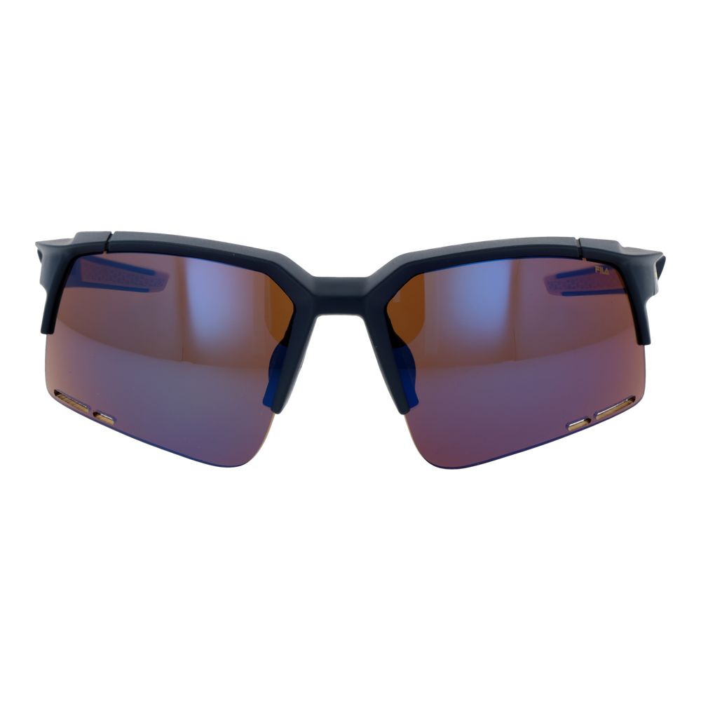 Lunettes de soleil Fila bleues en plastique