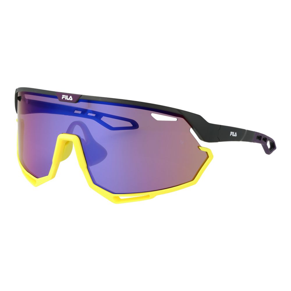 Lunettes de soleil en plastique gris Fila
