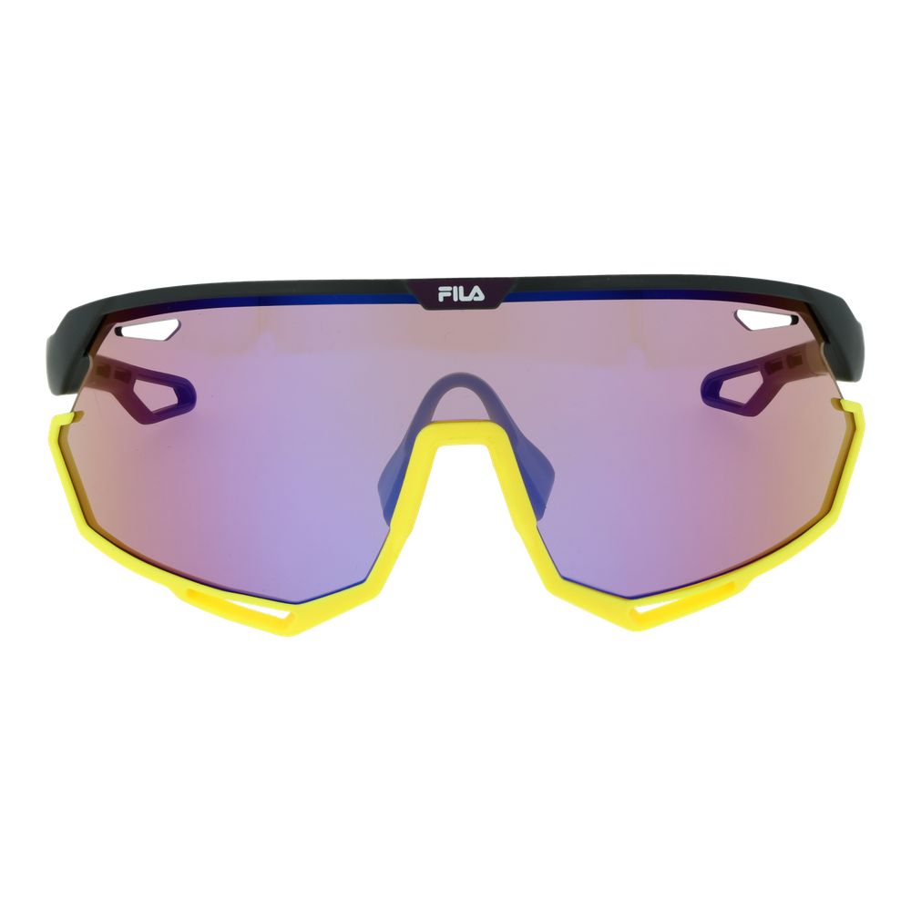 Lunettes de soleil en plastique gris Fila