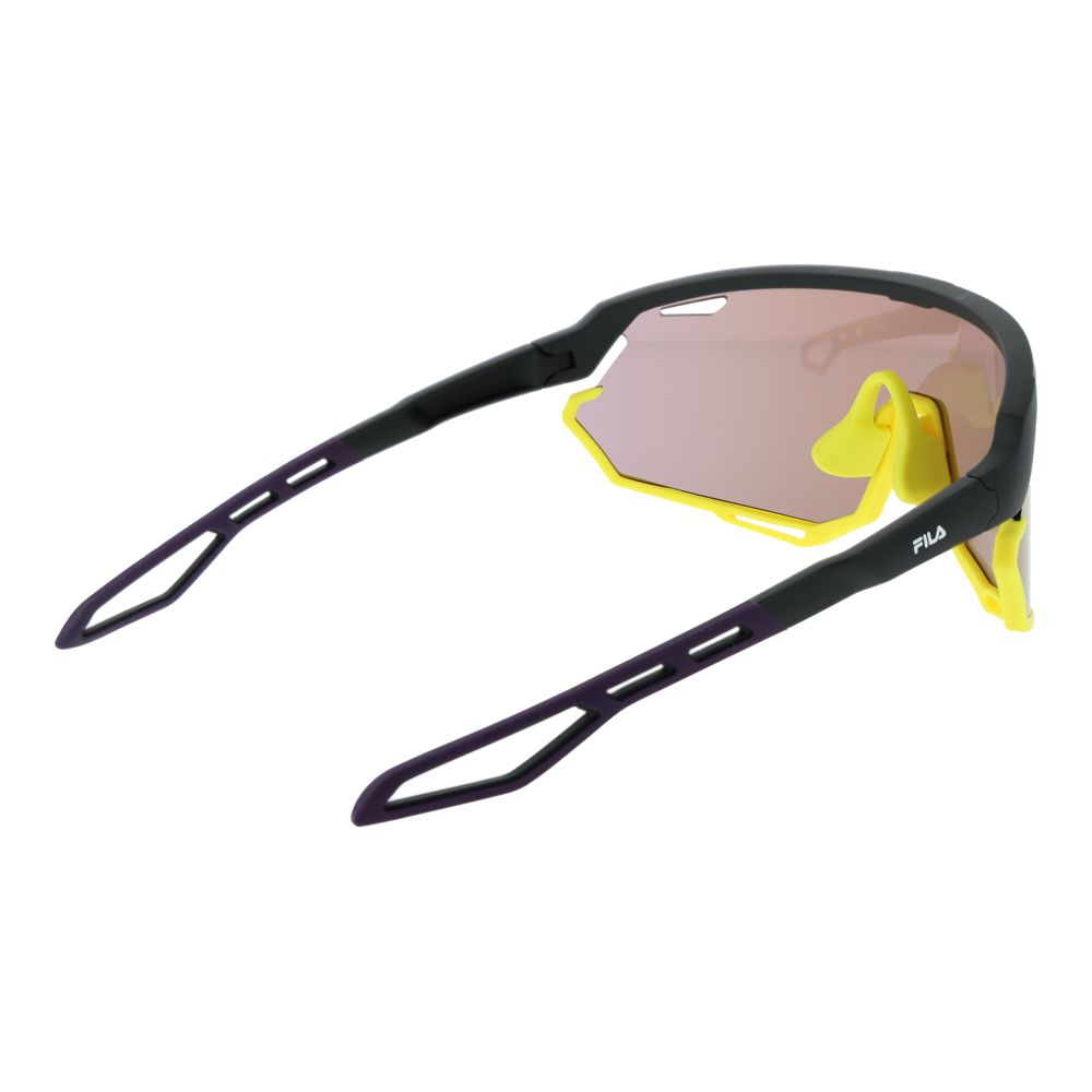 Lunettes de soleil en plastique gris Fila