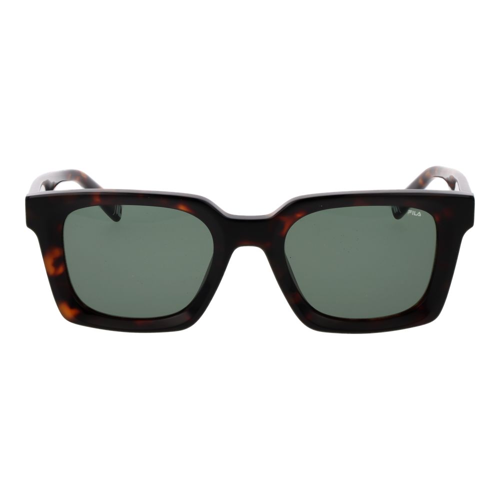 Lunettes de soleil Fila marron en acétate de cellulose