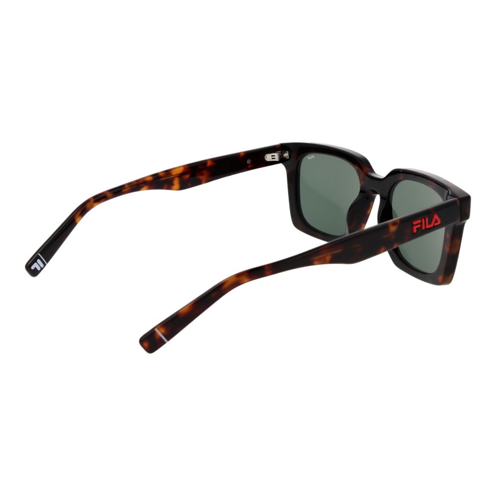 Lunettes de soleil Fila marron en acétate de cellulose