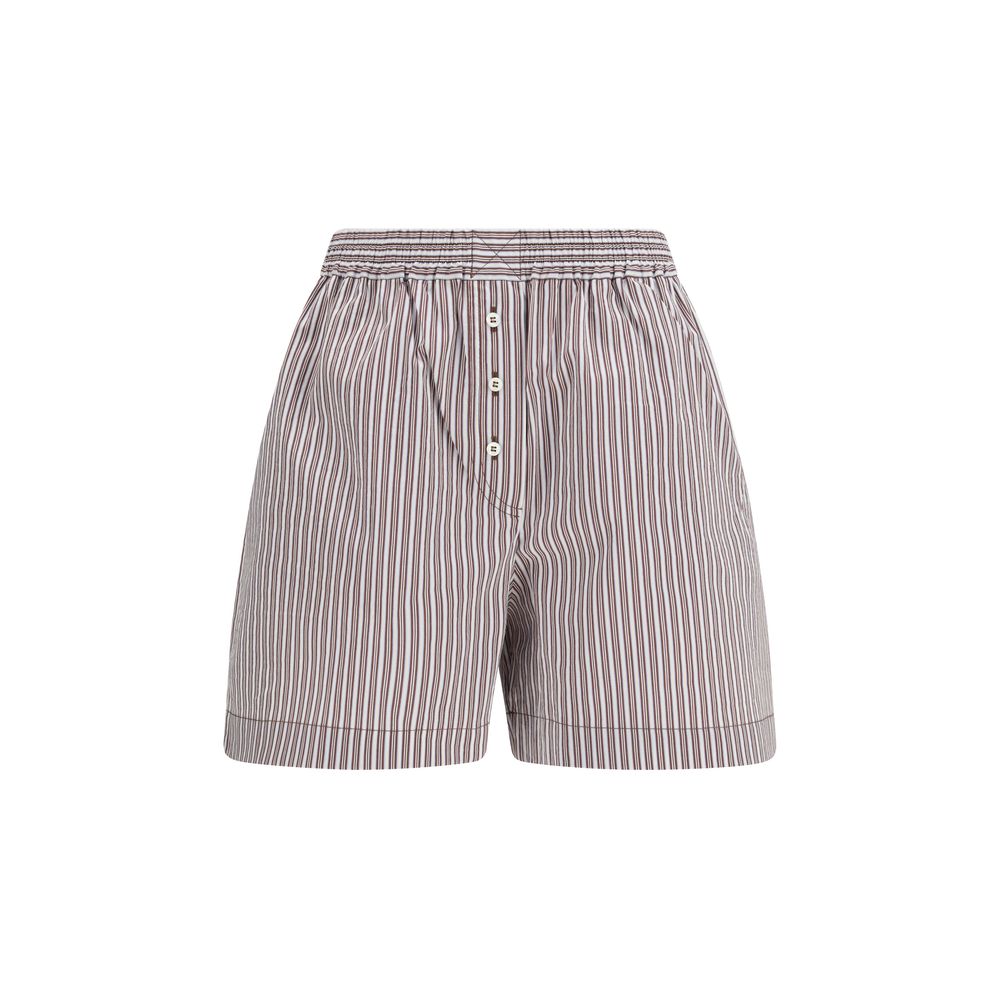 Brunello Cucinelli Bermuda in Cotone Multicolore