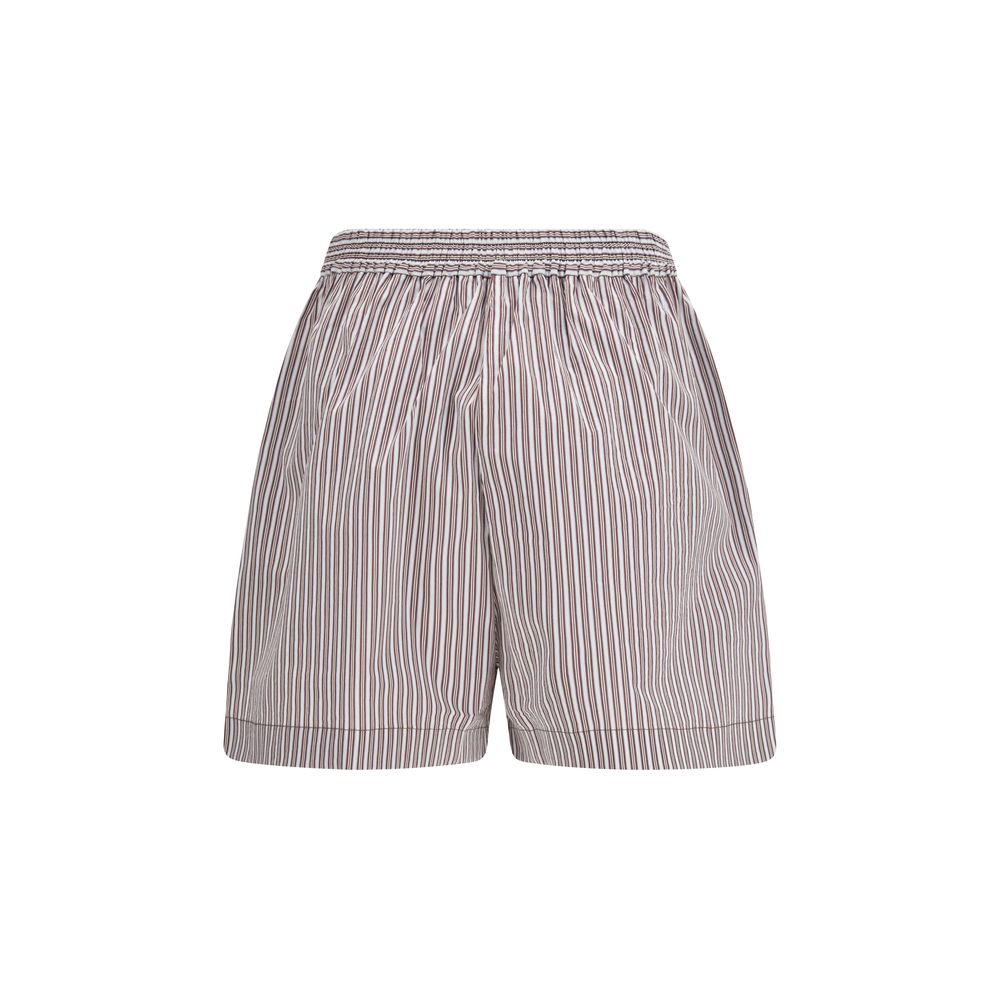 Brunello Cucinelli Bermuda in Cotone Multicolore