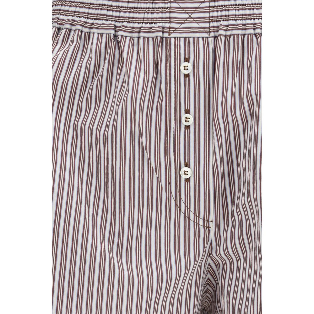 Brunello Cucinelli Bermuda in Cotone Multicolore