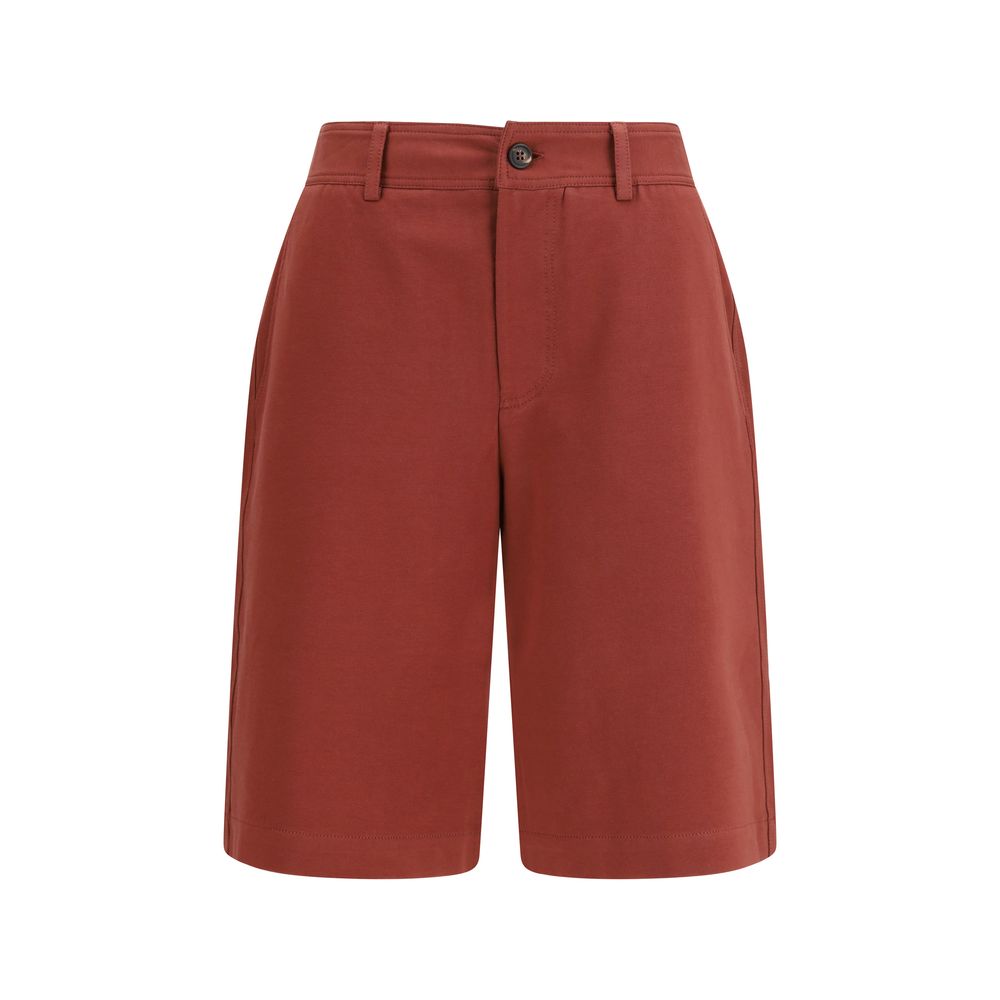 Brunello Cucinelli Bermuda in Cotone Multicolor