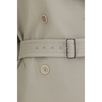 Trench Max Mara in cotone beige