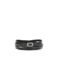 Cintura Givenchy in pelle di vitello nera Bos Taurus