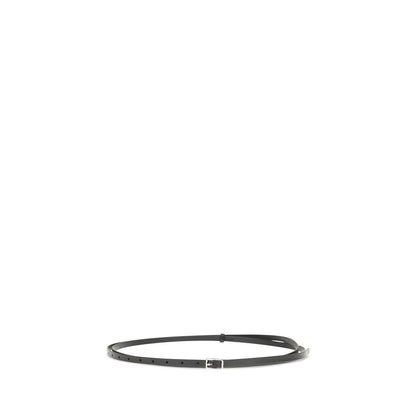 Cintura Givenchy in pelle di vitello nera Bos Taurus