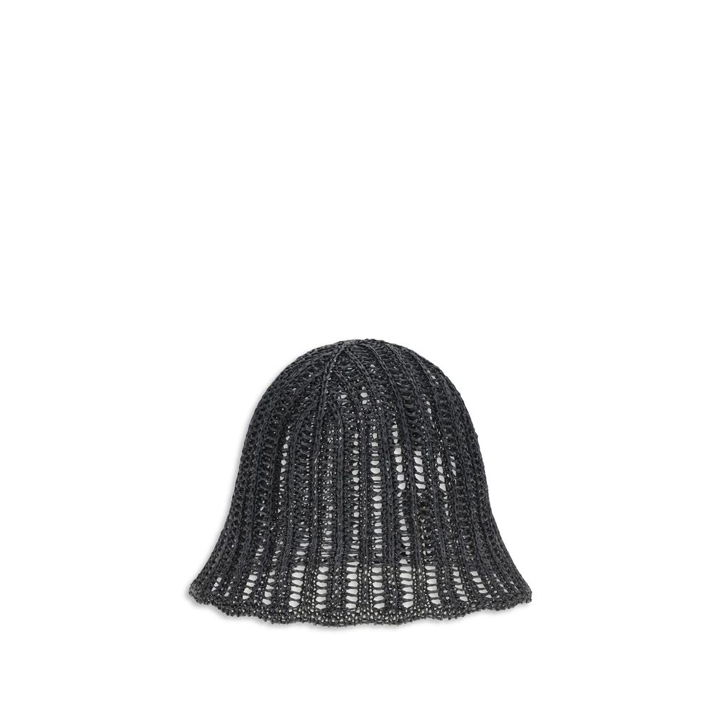 Cappello da pescatore Brunello Cucinelli in poliammide nero