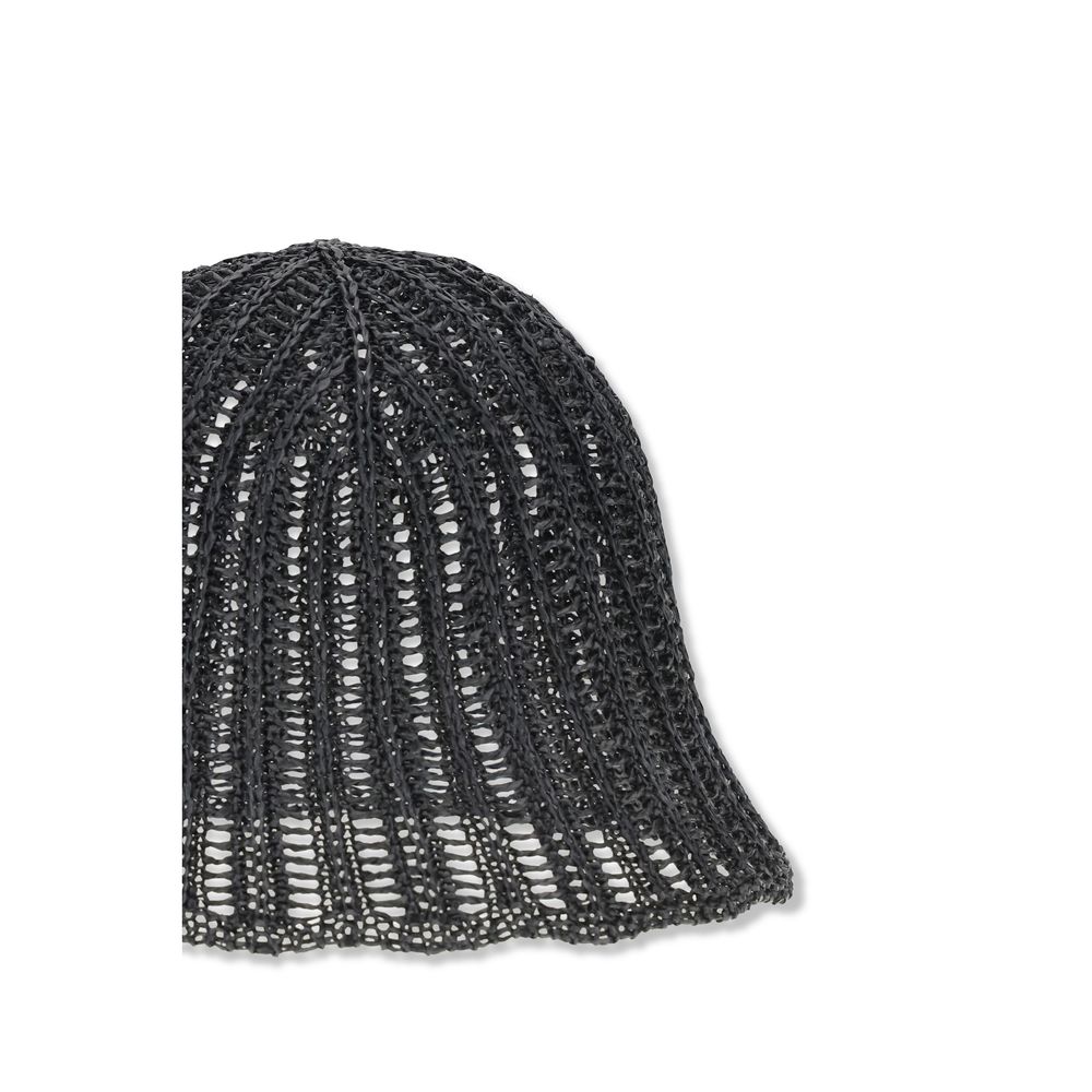 Cappello da pescatore Brunello Cucinelli in poliammide nero