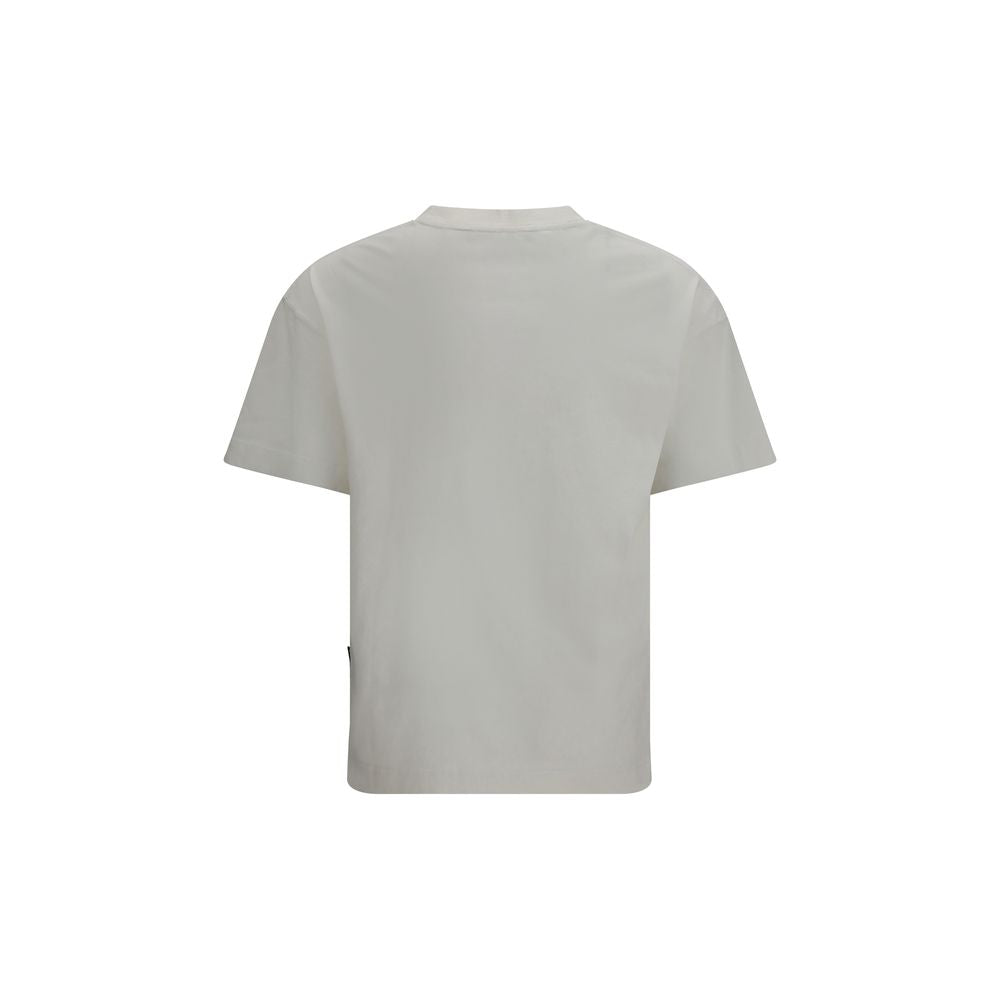 T-Shirt Palm Angels in Cotone Bianco