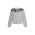 Felpa Palm Angels in cotone bianco