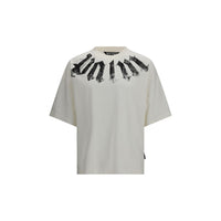T-Shirt Palm Angels in Cotone Bianco