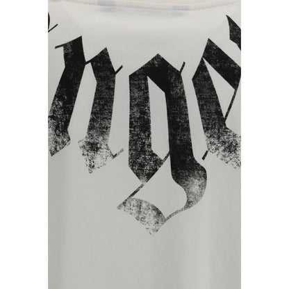 T-Shirt Palm Angels in Cotone Bianco