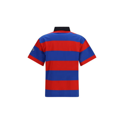 Polo in cotone multicolore Palm Angels