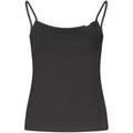 Canotta in cotone nero da donna Calvin Klein
