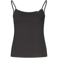 Canotta in cotone nero da donna Calvin Klein