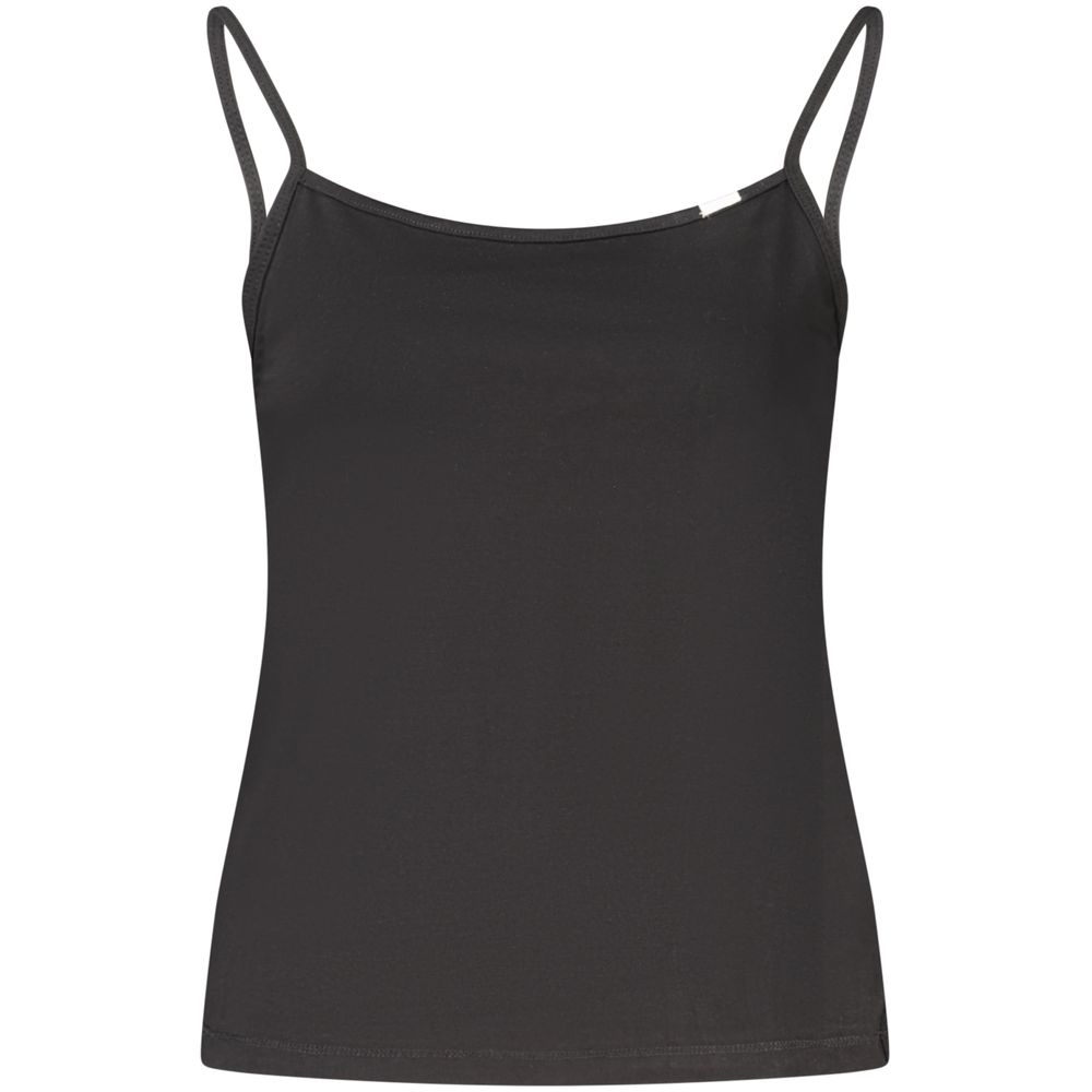 Canotta in cotone nero da donna Calvin Klein