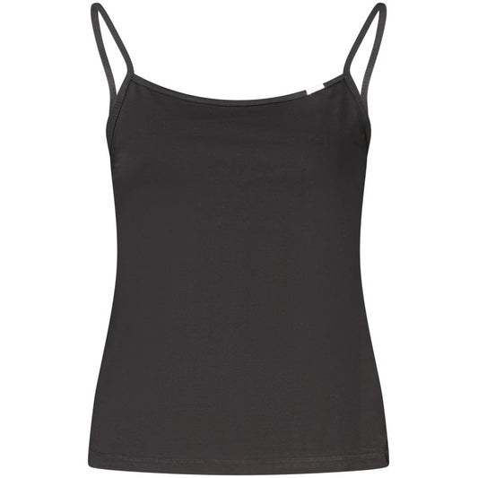 Canotta in cotone nero da donna Calvin Klein