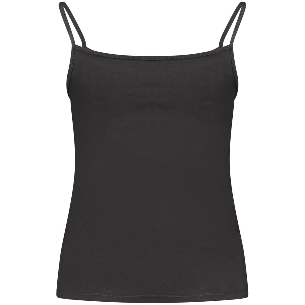 Canotta in cotone nero da donna Calvin Klein