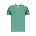 T-shirt da uomo Calvin Klein in cotone verde