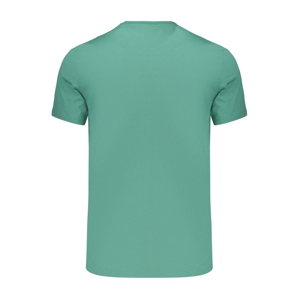 T-shirt da uomo Calvin Klein in cotone verde