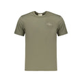 T-shirt da uomo Calvin Klein in cotone verde