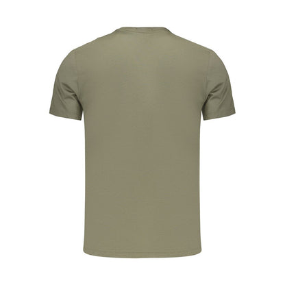 T-shirt vert en coton Calvin Klein pour homme