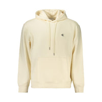 Sweat-shirt Calvin Klein beige en coton pour homme