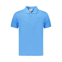 Polo da uomo Calvin Klein Azzurro in cotone