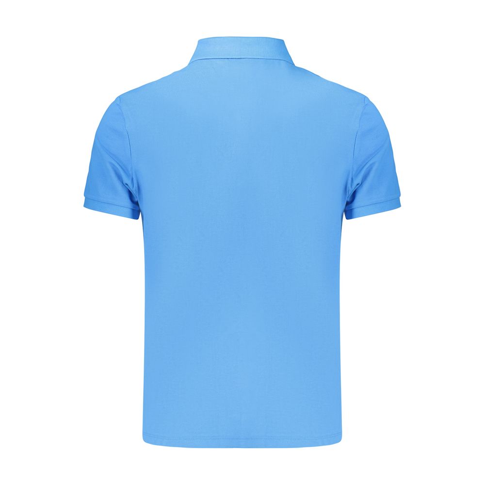 Polo da uomo Calvin Klein Azzurro in cotone